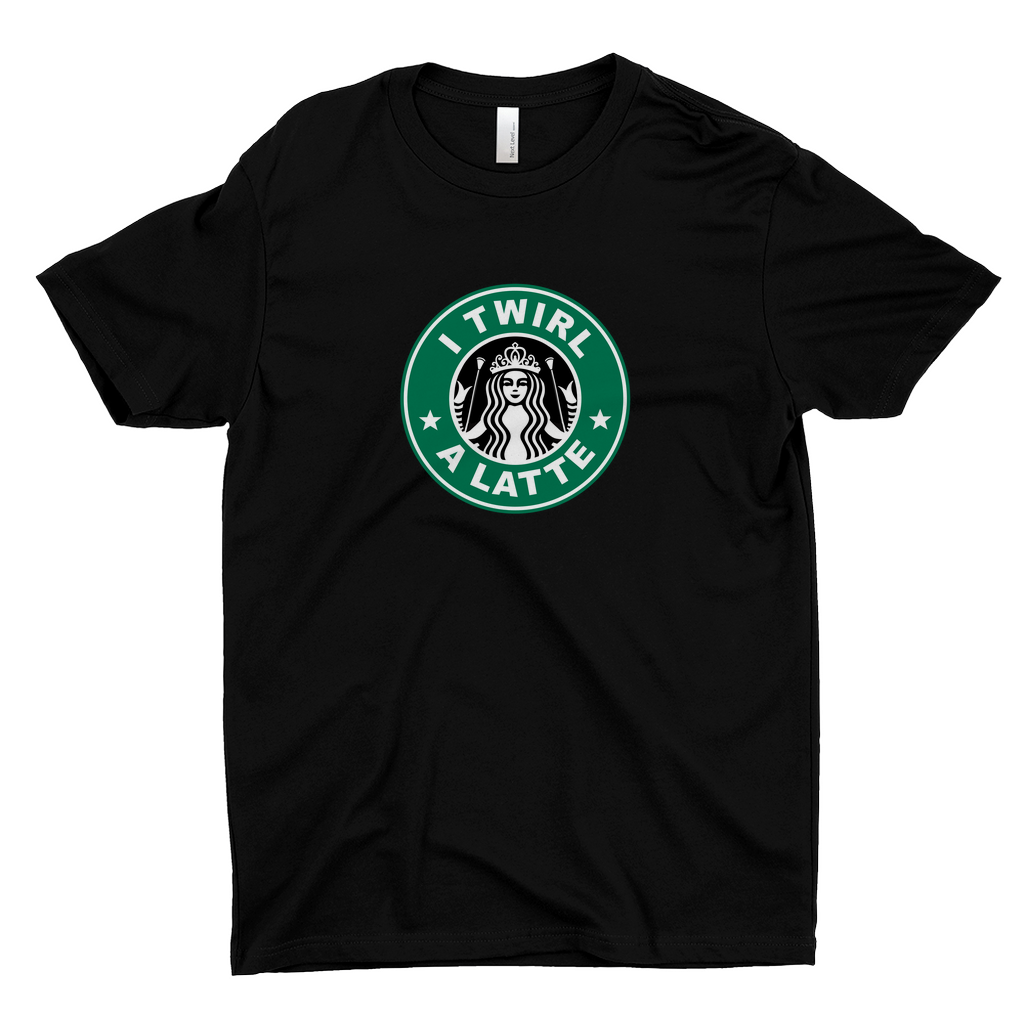 I Twirl a Latte Tee - Adult