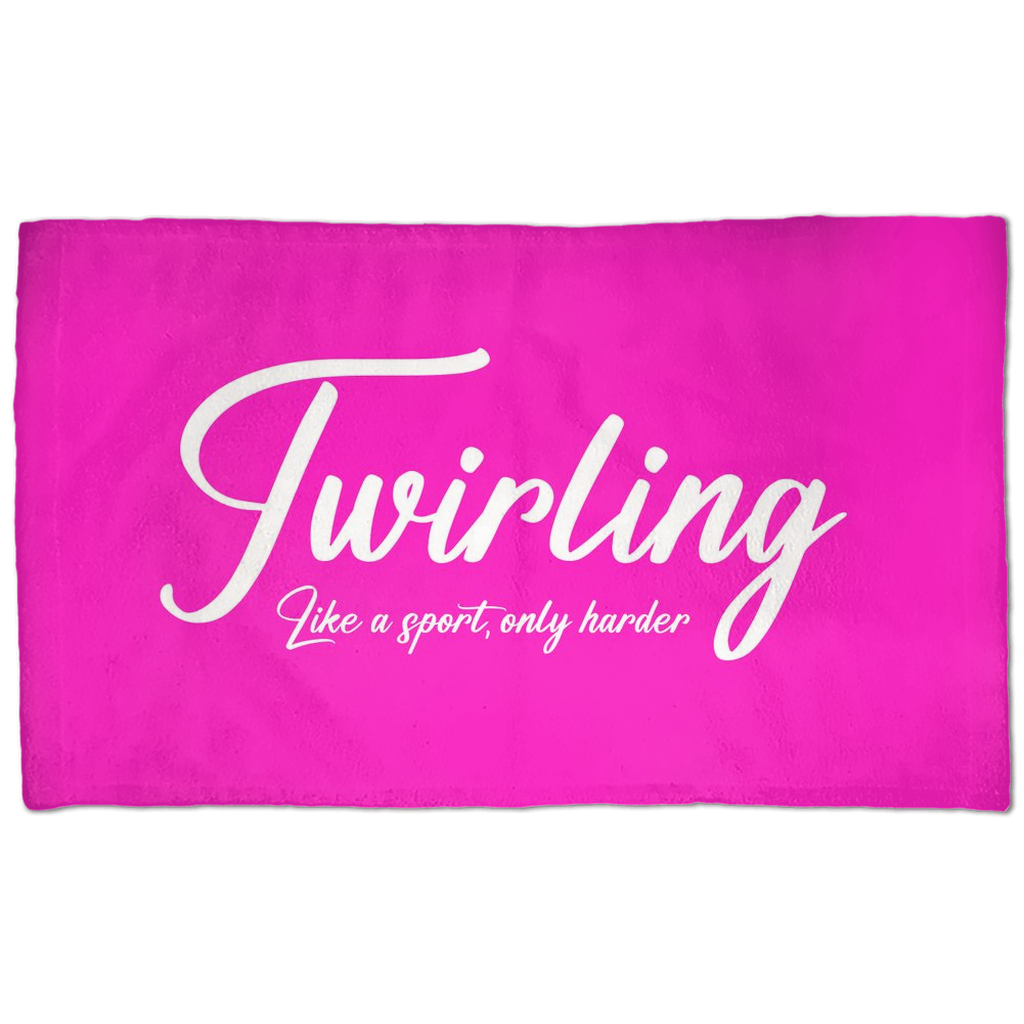 Twirling Like a Sport Hand Towel