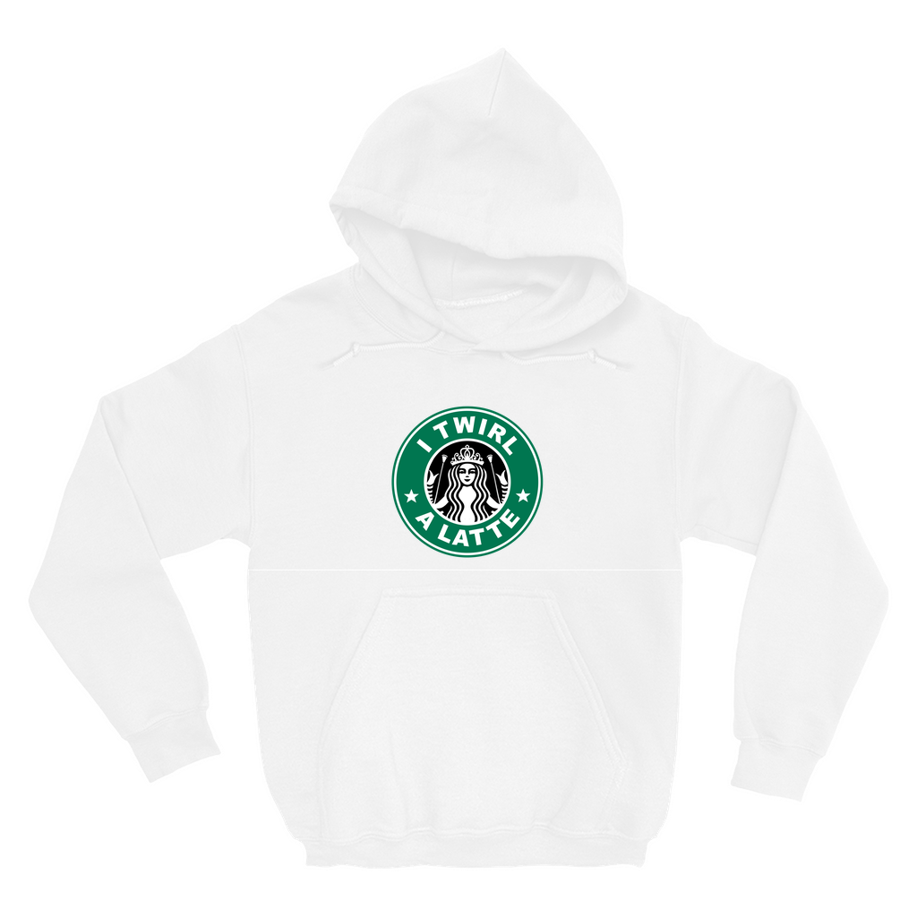 I Twirl a Latte Hoodie - Adult