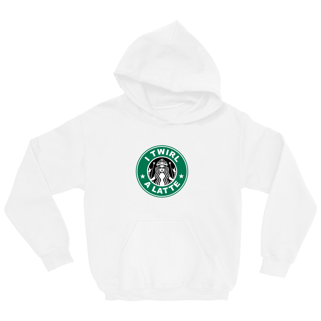 I Twirl a Latte Hoodie - Youth