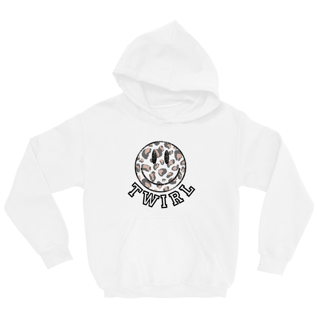 Smiley Twirl Hoodie - Youth
