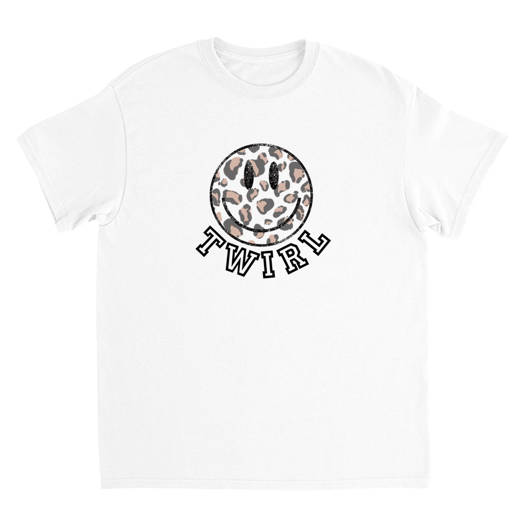 Smiley Twirl Tee - Youth