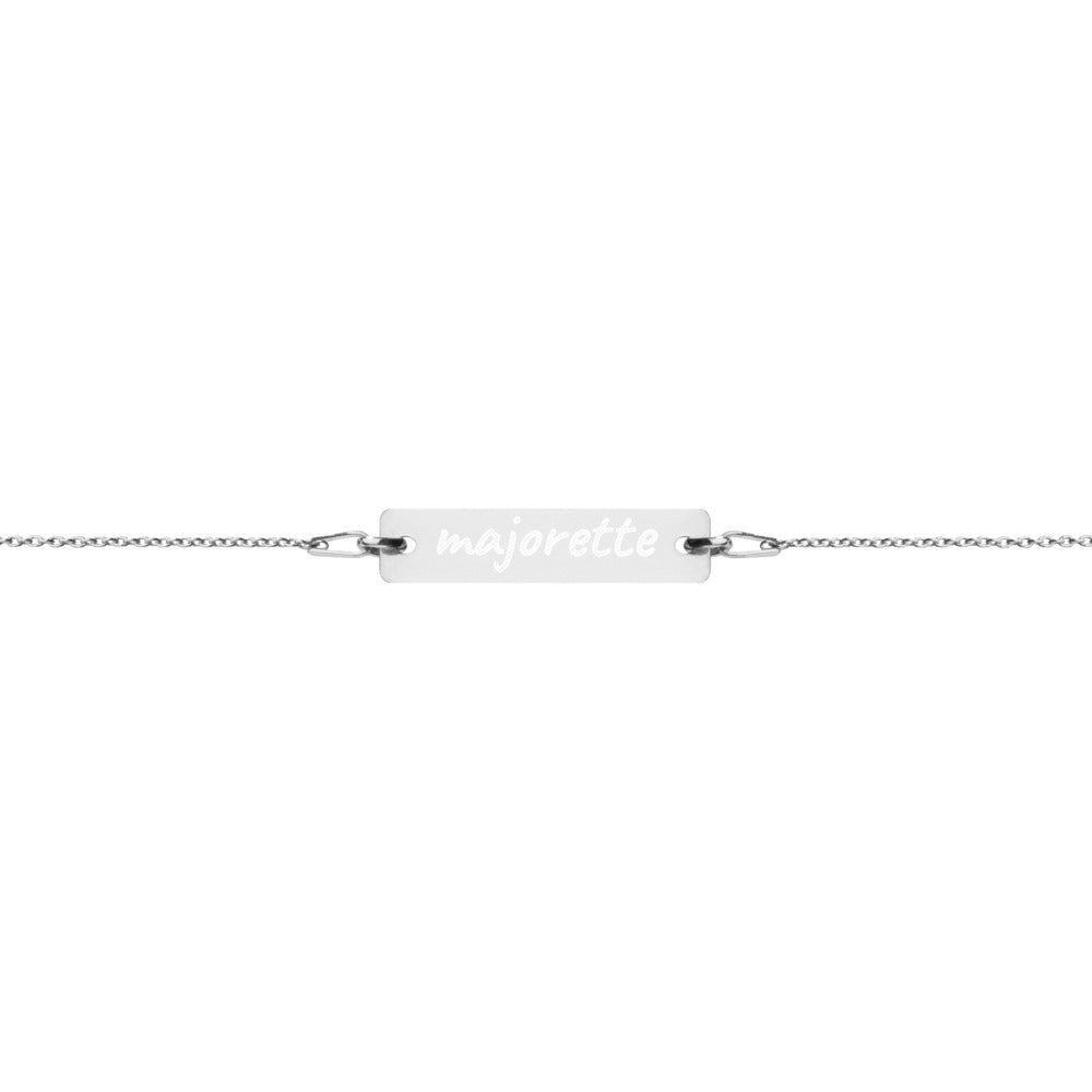 "Majorette" Engraved Bracelet - LIMITED EDITION