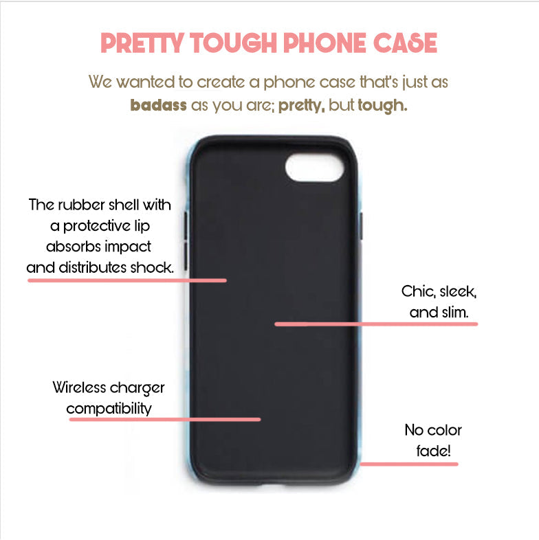 Purple Twirl Girl Phone Case