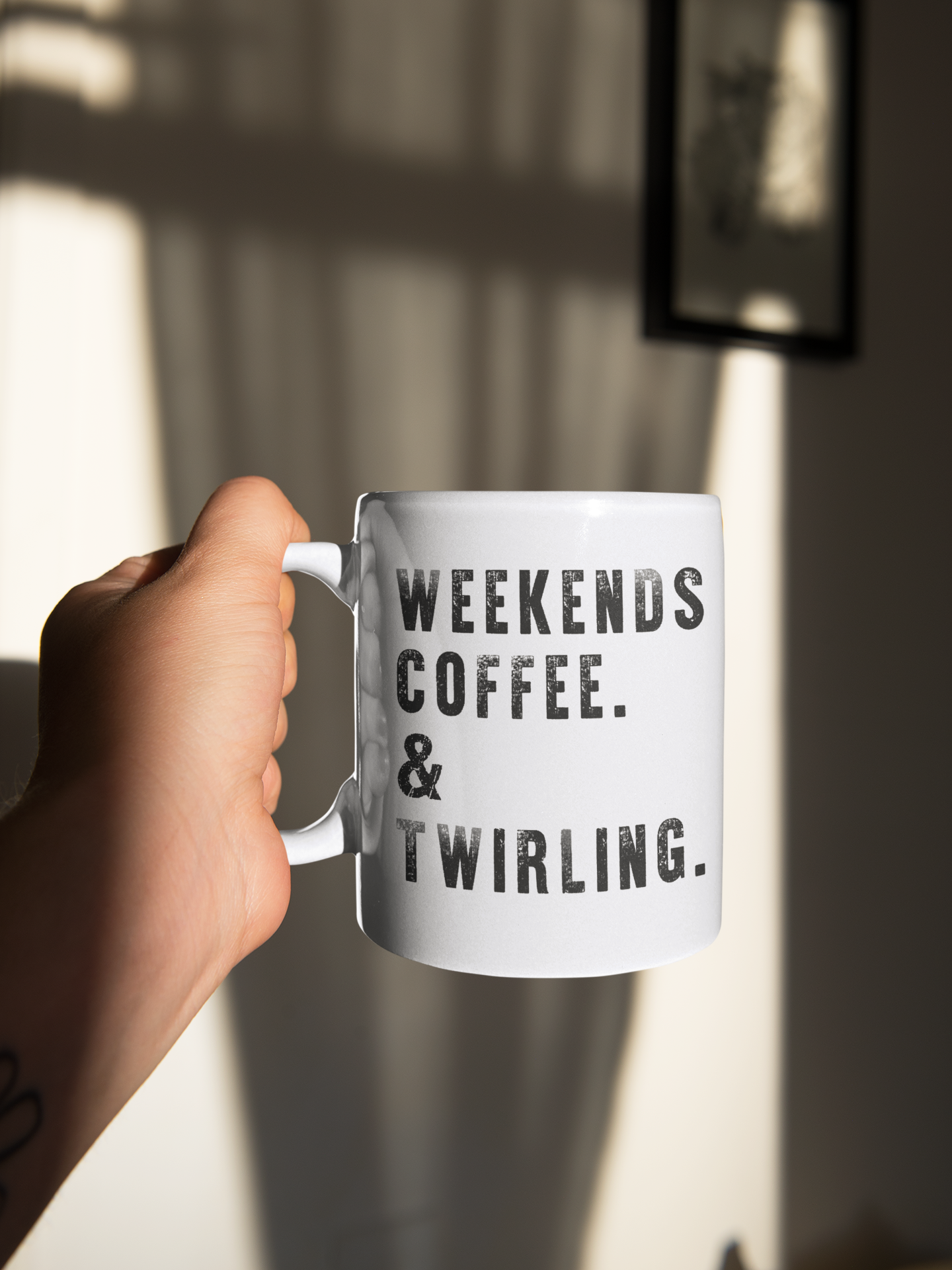 Coffee and Twirling Mug