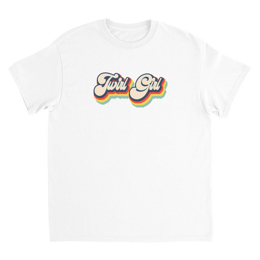 Retro Twirl Girl Tee - Youth