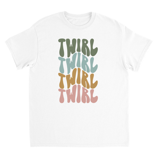 Groovy Twirl Tee - Youth