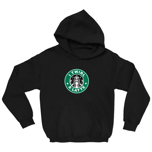 I Twirl a Latte Hoodie - Youth