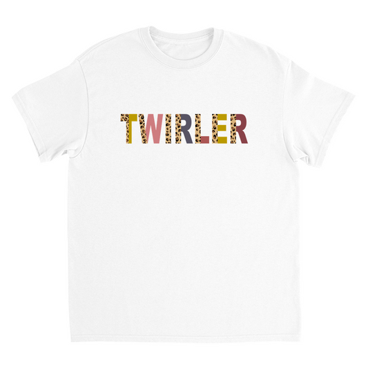 Cheetah Twirler Tee - Youth