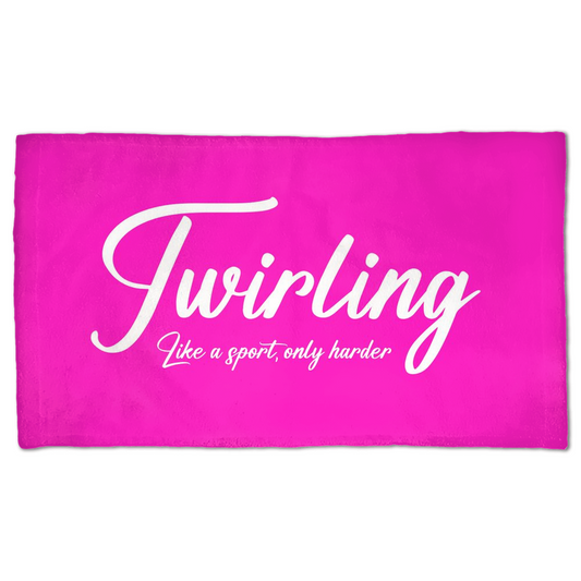 Twirling Like a Sport Hand Towel