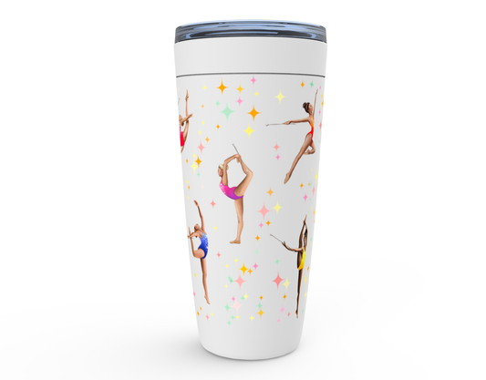 Signature Twirl Girl Tumbler - White