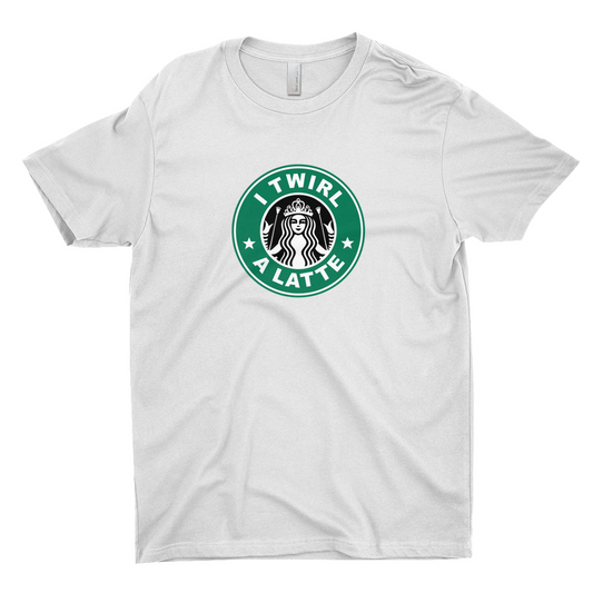 I Twirl a Latte Tee - Adult