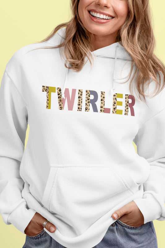 Cheetah Twirler Hoodie - Adult