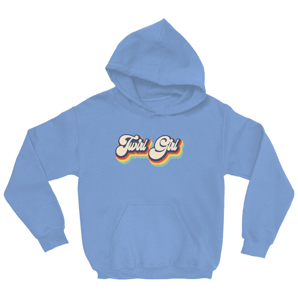 Retro Twirl Girl Hoodie - Youth