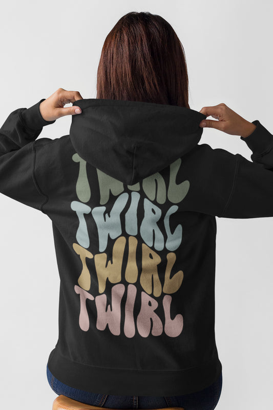 Groovy Twirl Hoodie - Adult